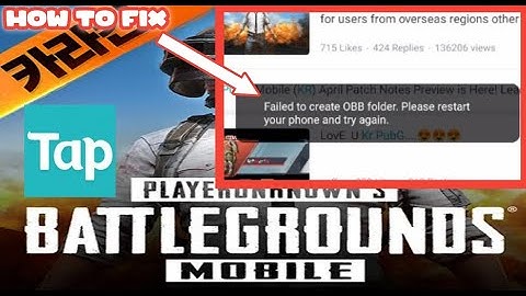 HOW TO FIX ( Failed to create OBB folder. Please restart your phone and try again.)
