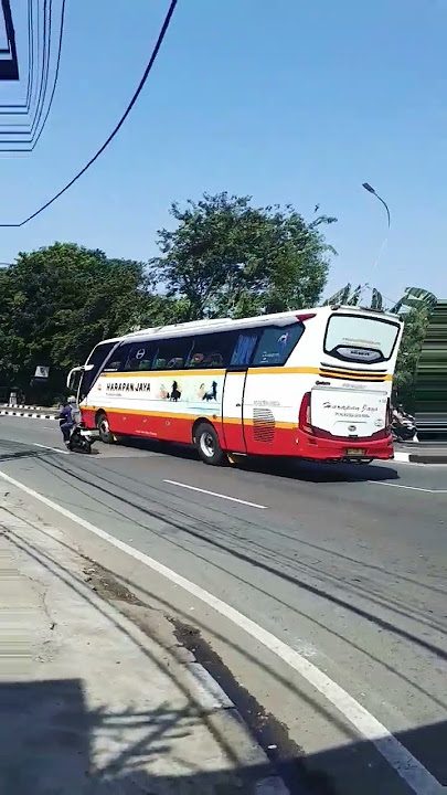 Manuver bus harapan jaya #shortvideo #barabab5