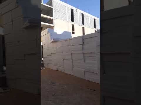  1 طريقة جديدة وفعالة لعزل الجدران الخارجية بألواح من البوليسترين سماكة 10 سم مع لياسة فوق الشبك