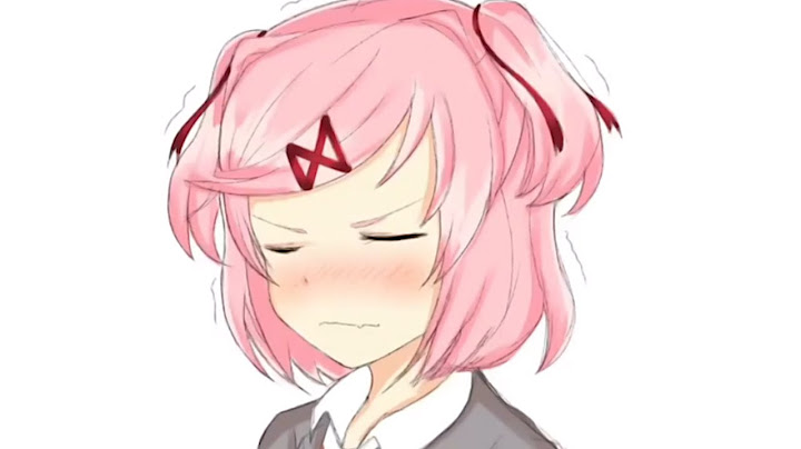 Jangan Pernah Panggil Natsuki Lucu (DDLC)