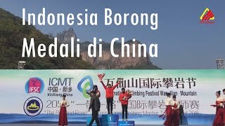 INDONESIA BORONG MEDALI DI CHINA