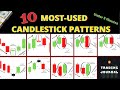 10 Most-used Candlestick Patterns Explained in 5 minutes