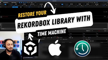 Restore your rekordbox library with Time Machine (FOR MAC USERS ONLY)