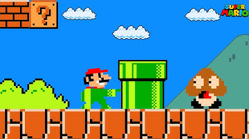Super Mario Bros., But Mario Can