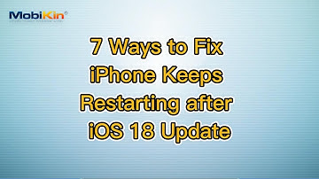 7 Ways to Fix iPhone Keeps Restarting after iOS 18 Update