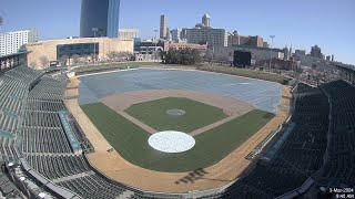 Indians Victory Field Renovation 4K Time Lapse Movie | iBEAM Construction Cameras