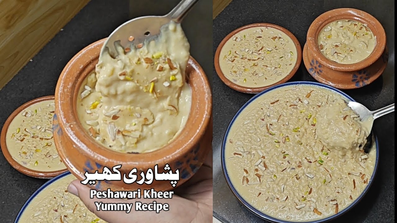 Famous Peshawari Kheer Simple Recipe