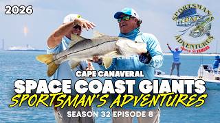 Massive Snook &amp; Redfish on Florida’s Space Coast During a SpaceX Launch!