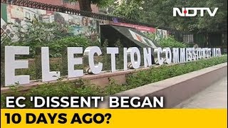 Election Commission's 'Cover Up' Of Dissent: How It Began