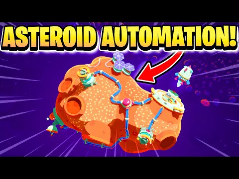I Engineered The PERFECT Space Mining Operation in this NEW Factory Builder!