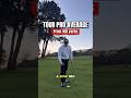 TOUR PRO average from 100 YARDS! #golf
