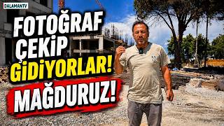 FOTOĞRAF ÇEKİP GİDİYORLAR.MAĞDURUZ #dalaman #taşeron #inşaat #lise