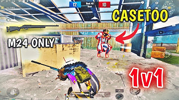 1v1 WITH MY FRIEND | M24 ONLY | BGMI