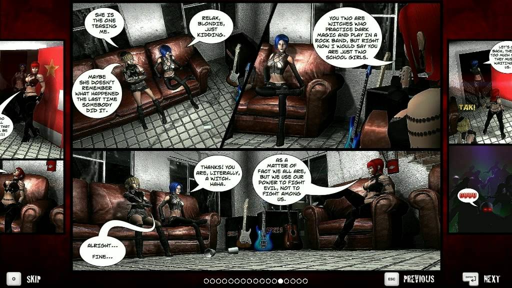 [i love hack'n'slash] let's play walkthrough Rock Zombie no commentary #1 (normal difficulty) Sasha