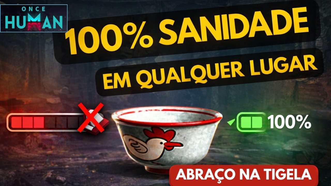 RECUPERE 100% da SANIDADE em QUALQUER LUGAR