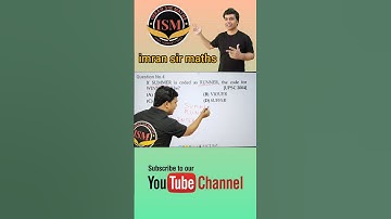 Coding Decoding Tricks | Reasoning | Maths Trick | imran sir maths #shorts #ytshorts