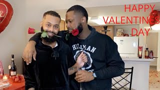 ⁣Happy Valentine’s Day | I Surprised Him 2 | Black Gay Couple | Tony and TJ