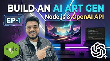 🔥 "I Built AI Image Generator from Scratch Using Node.js + OpenAI Walkthrough "(Improved Audio)"