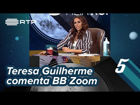 Teresa Guilherme comenta Big Brother Zoom | 5 Para a Meia-Noite | RTP