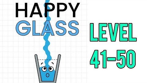 welcome to Happy glass easy gameplay video Level 41 - 50 #gamingroshanofficial