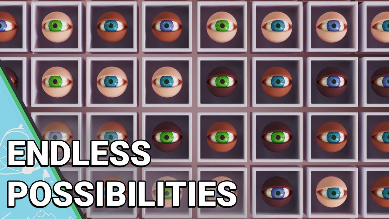 How to Create a Procedural Stylized Eye Shader - Blender 3.0 Tutorial ...