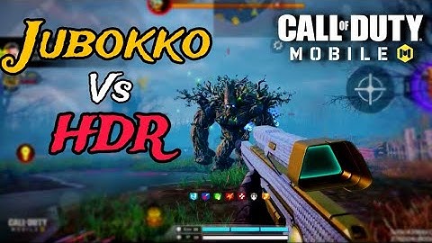 JUBOKKO BOSS VS HDR | SOLO VS JUBOKKO | COD MOBILE SEASON 9 ZOMBIES CLASSIC HARDCORE 2023