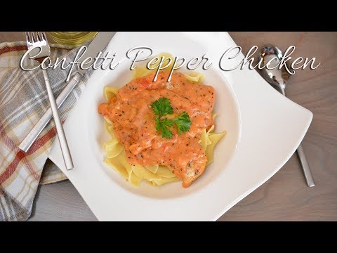 Confetti Pepper Chicken | Happy New Year's