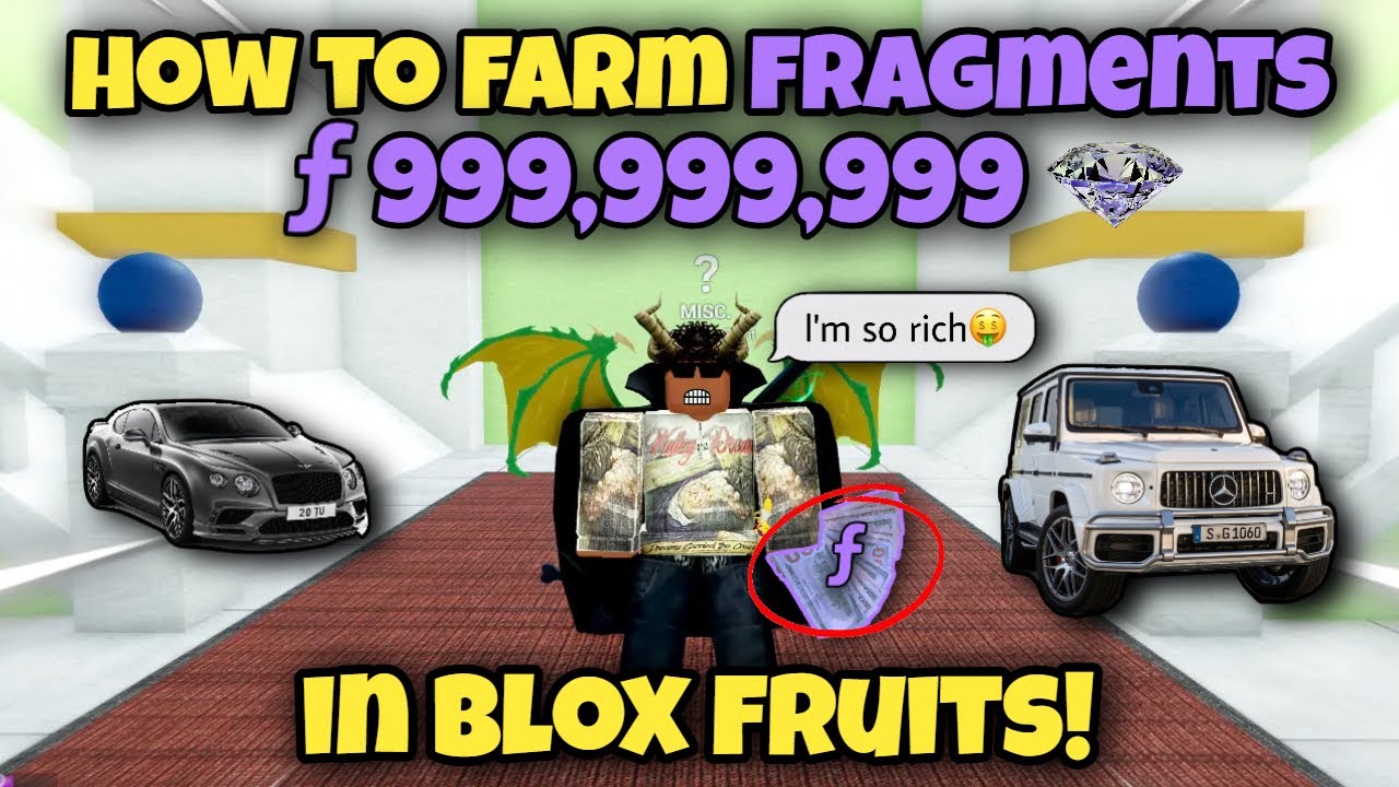Как добывать фрагменты в Blox Fruits!