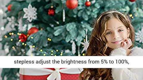 Led Floor Lamp with 4 Color Temperature and Stepless Dimmer, Remote and Touch Control