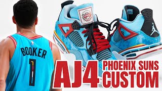 I Customized Jordan 4s for the Phoenix Suns