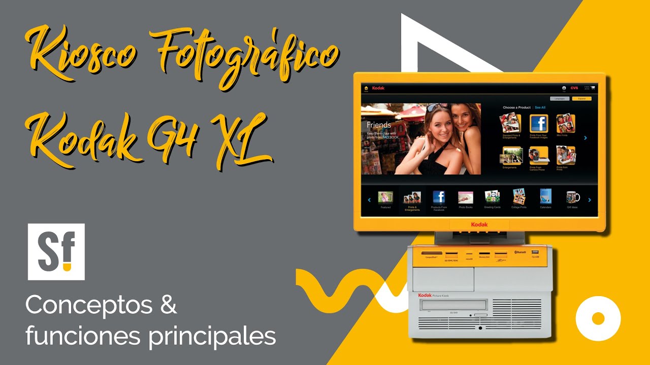 Kiosco fotográfico Kodak G4XL - Conceptos & funciones principales