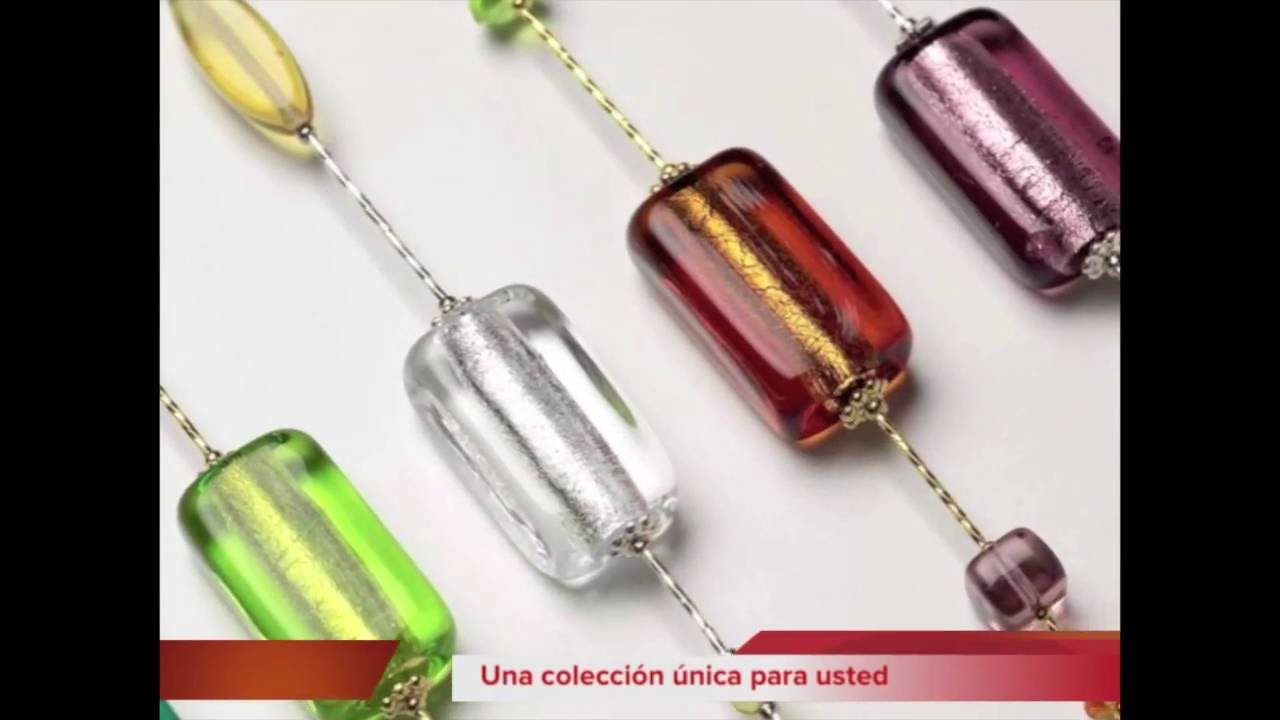 Verdaderas joyas de cristal Murano de Venecia SunTradition - YouTube