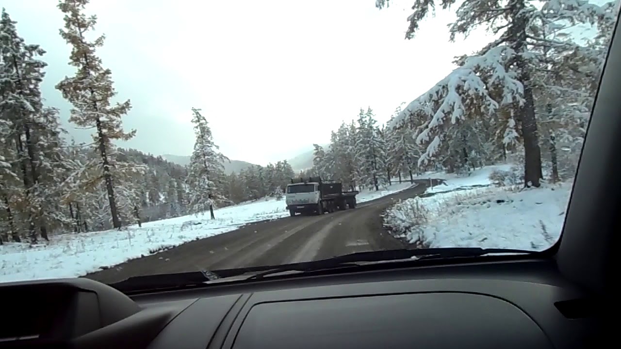 Автомобильные дороги горного алтая