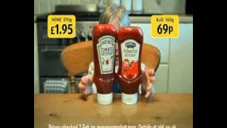 Aldi - Ketchup - nicer than boys! I don't like boys!
