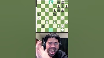brilliant move (3) #chess #chesscom #chessgame #brilliant #brilliantmove #hikaru #viralvideo  #fyp