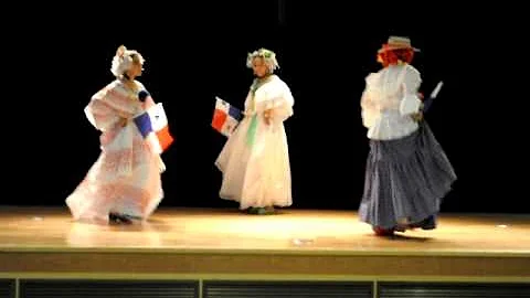 Cumbia chorrerana conjunto tipico danza panama en okinawa Japan