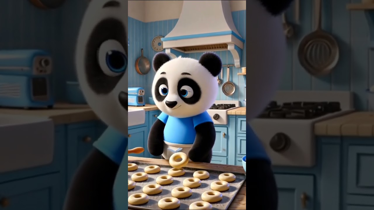 Panda’s Kitchen Adventures! 🍩 
