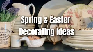 Decorating with Ironstone for Spring &amp; Easter | Neutral Vintage Home Decor Ideas 2026