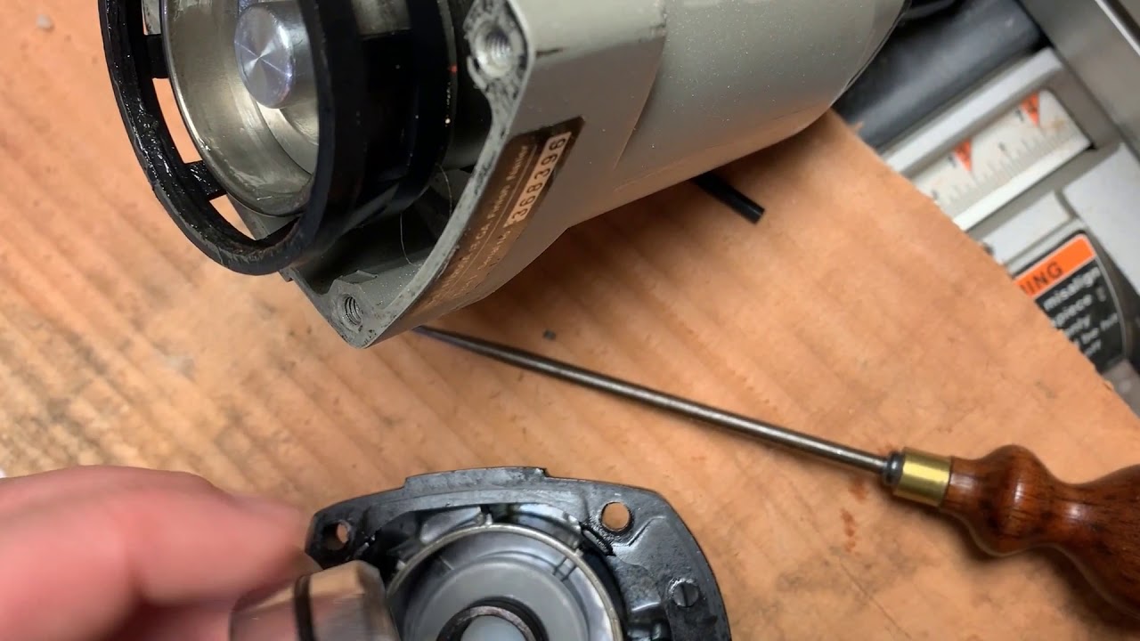 Porter Cable FN250A repair - YouTube