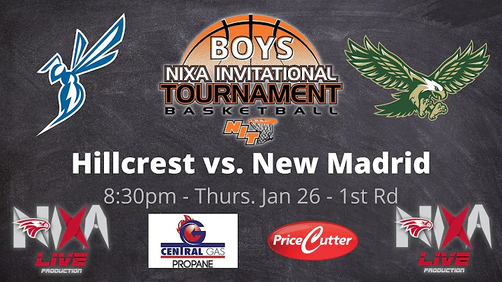 2023 Boys Nixa Invitational -- Hillcrest vs. New Madrid - First Round