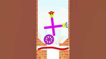 Draw to smash...logic puzzle game level67854 #drawtosmash #gamingshort #logicpuzzle