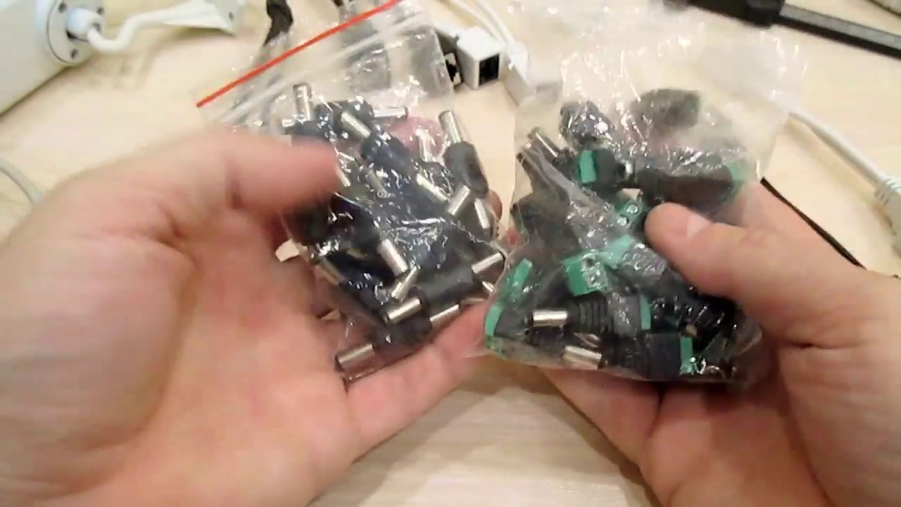 ПОДКЛЮЧЕНИЕ IP КАМЕРЫ ВИДЕОНАБЛЮДЕНИЯ.МУФТЫ ПИТАНИЯ!!! - YouTube