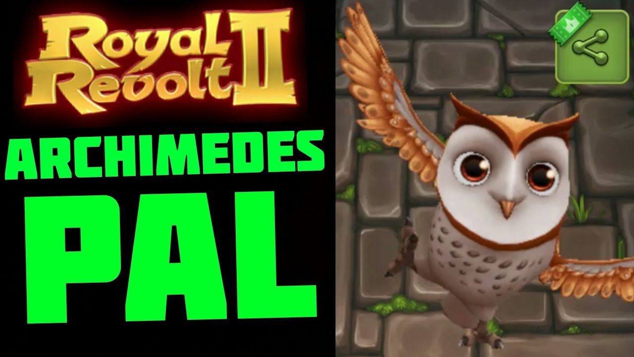 ROYAL REVOLT 2 - ARCHIMEDES PAL GAMEPLAY