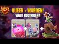 Queen + Warden Walk Esports Style RootRider Legend League Attack Strategy | Clash of Clans