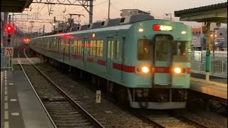 西鉄天神大牟田線 [特急] 大牟田行(A181) 5000形[5127]＋[5533](7両編成) 下大利駅通過