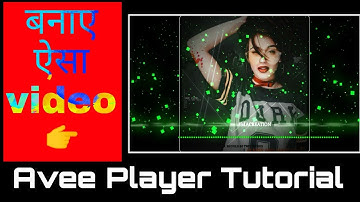 How To Creat New Style Whatsapp Status||Avee Player Video Editing Tutorial||Best video editing App||