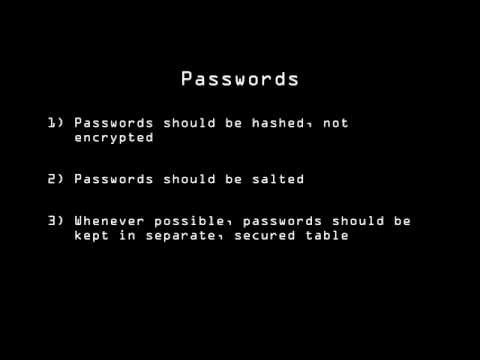 Encryption Part II: Security on the Web 1