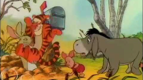 Tigger, Rabbit & Eeyore - (Falling down Gopher