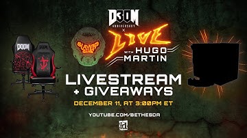 Slayers Club Live: DOOM 30th Celebration with id Software’s Hugo Martin and Marty Stratton