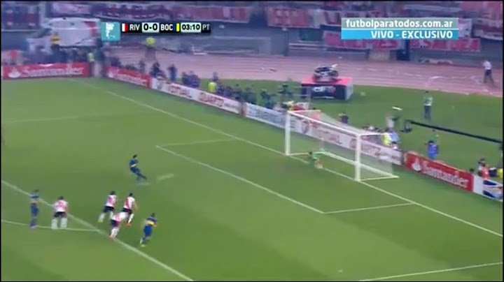 River - Boca. Semifinal. Copa Sudamericana. Transmisión completa de  Fútbol Para Todos